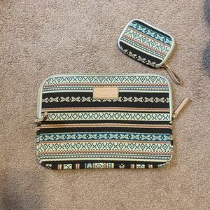Laptop case & matching charger case